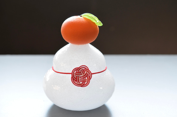 ガラスの鏡餅(大) その他インテリア雑貨 小林亮二 通販 1536758