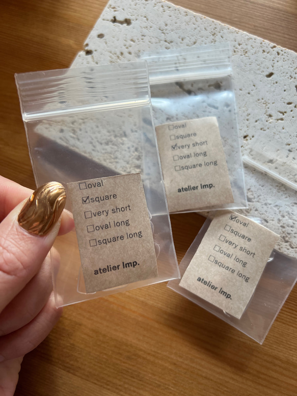 ご確認用ネイルチップ 計測用チップ ネイルチップ（つけ爪） lmp 通販 15367757