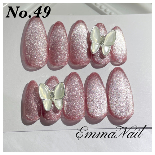 ジェルネイルチップ オーダーネイル ワンホンネイル 韓国 うるつや  