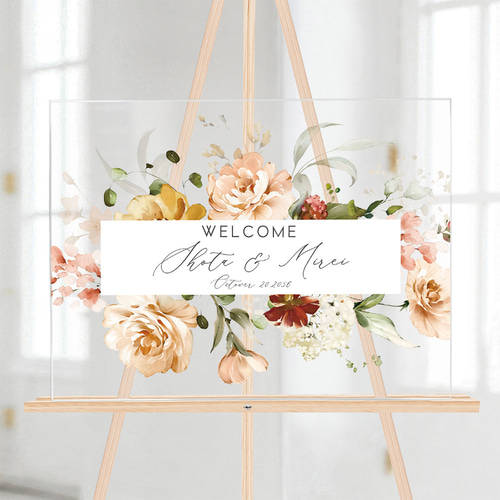 アクリル ウェルカムボード 結婚式 ウェディング ウェルカムスペース  