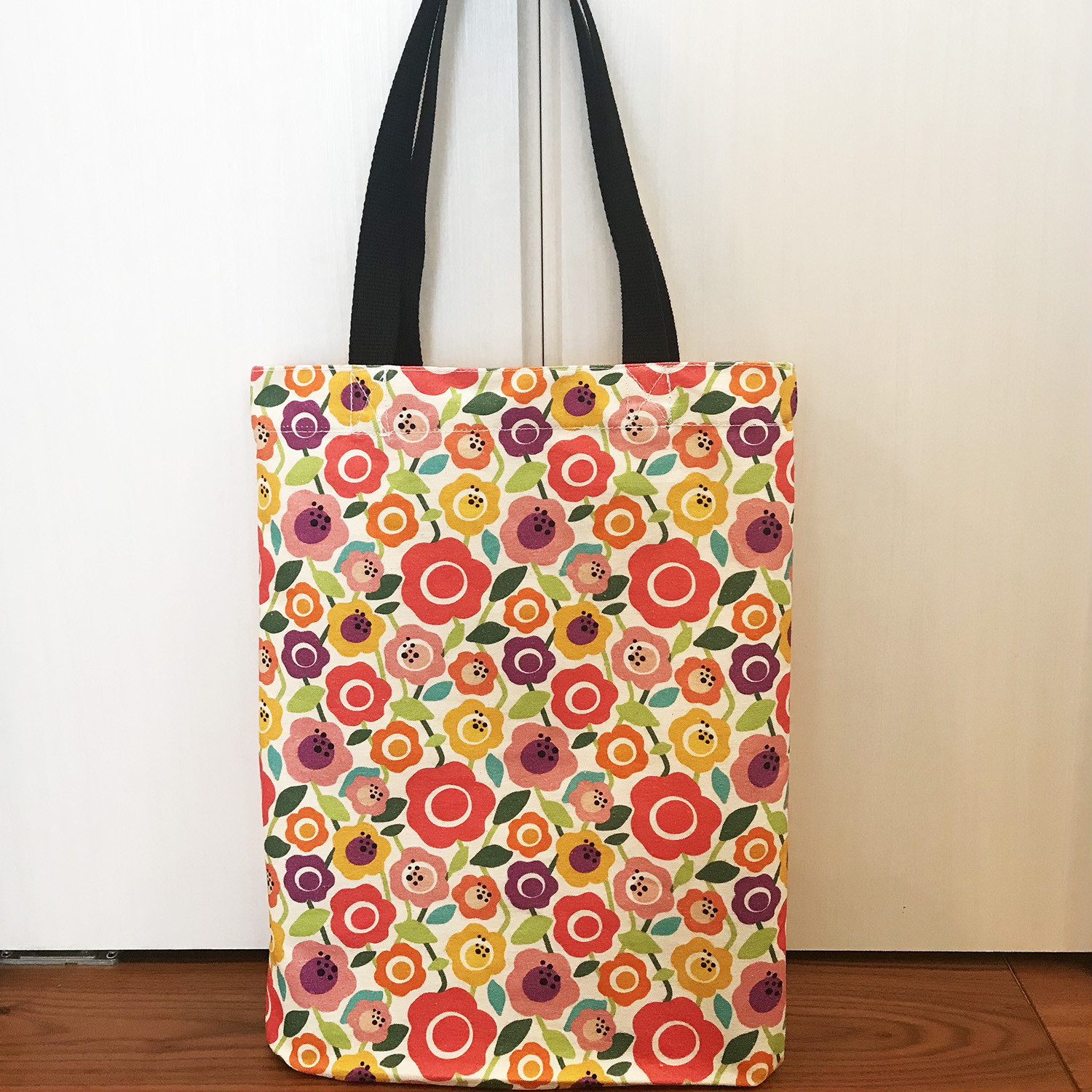 トートバッグ　椿06