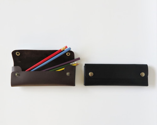 Recycle leather Pencase / リサイクルレザー ペンケース