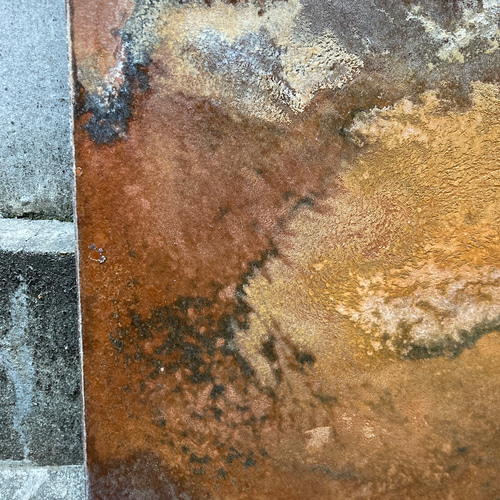 アートパネル】錆 一点物 インテリア 壁掛け ディスプレイ 金属 その他