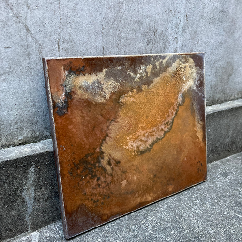 アートパネル】錆 一点物 インテリア 壁掛け ディスプレイ 金属 その他