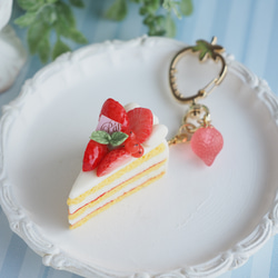 レア‼️南国キティ トロピカルフルーツいちごと花のキーホルダー ショートケーキ・いちごカラビナキーホルダー バッグチャーム Citrus