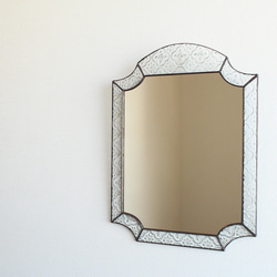 フローラガラスのミラー(L) 2枚目の画像