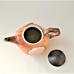 温かな色合いのティーポット　ティーポット　陶器 4枚目の画像