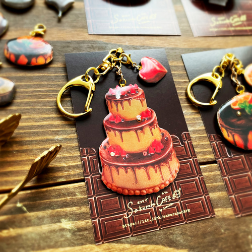Lucky Cream Chocolate 様 パンケーキのバッグチャーム バッグチャーム