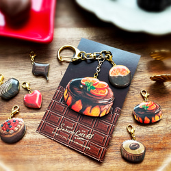 Myaa Sweets 様　姫おやつチョコケーキバッグチャーム c06e6ad3f8705656928cb31d09ab97