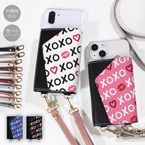 キスマーク お名前 スマホケース iPhoneケース