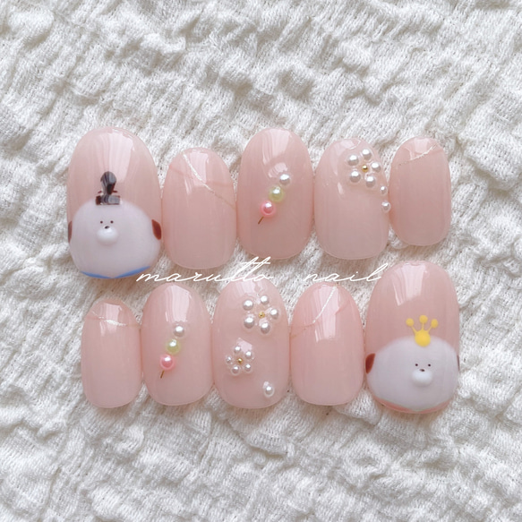 ⋆⸜ おひなさま ⸝⋆ ネイルチップ ネイルチップ（つけ爪