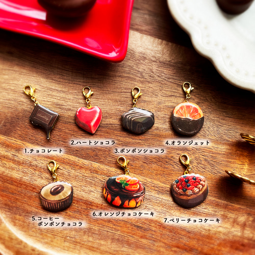 Lucky Cream Chocolate 様　パンケーキのバッグチャーム いちごチャーム付き ショートケーキバッグチャーム【受注生産】 バッグ