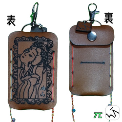 コインケースキーホルダー / Coin Purse Key Holder / 手袋をしたままでも、簡単に取り出せる 2枚目の画像