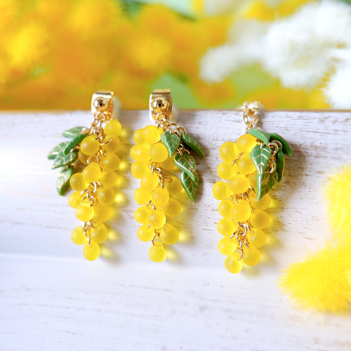 creema限定新春福袋〈竹〉選べるパーツ・そっと華やぐ白いパールのお花