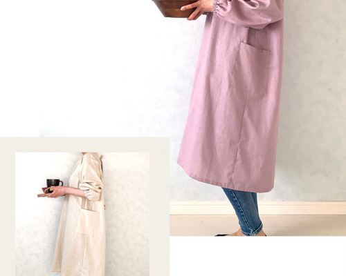 一年中着られる！くすみカラーでこなれ感もたっぷり。コットンリネン