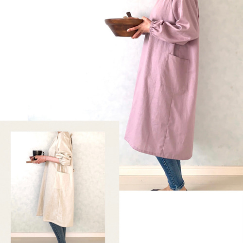 一年中着られる！くすみカラーでこなれ感もたっぷり。コットンリネン