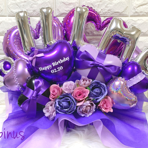 ❤︎　バルーンアレンジ 推し　生誕祭 バルーンギフト バルーンアレンジ 生誕祭 誕生日 推し 推し活