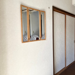 【日本製】三面鏡　鏡台　ドレッサー　アンティーク 15枚目の画像