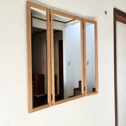 【日本製】三面鏡　鏡台　ドレッサー　アンティーク 11枚目の画像