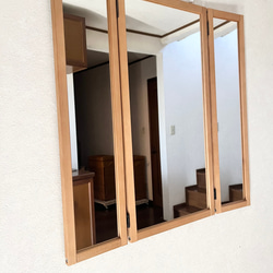 【日本製】三面鏡　鏡台　ドレッサー　アンティーク 10枚目の画像