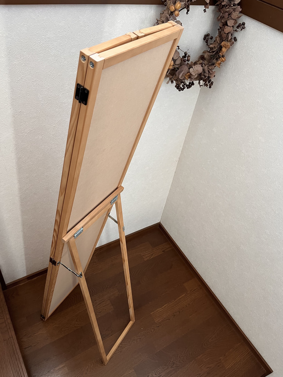 【日本製】三面鏡　全身鏡　アンティーク 