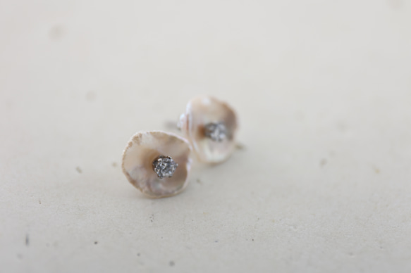 stainless　 pearl　pierce[kgf5106] 6枚目の画像