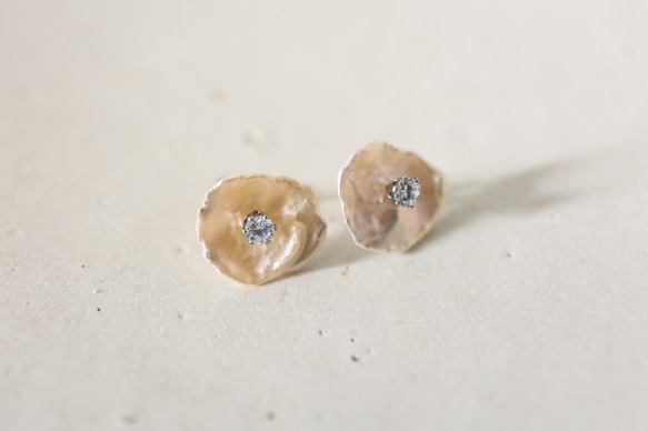 stainless　 pearl　pierce[kgf5106] 4枚目の画像