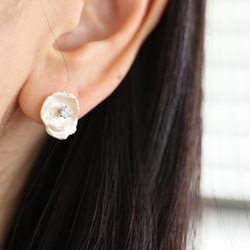 stainless　 pearl　pierce[kgf5106] 5枚目の画像