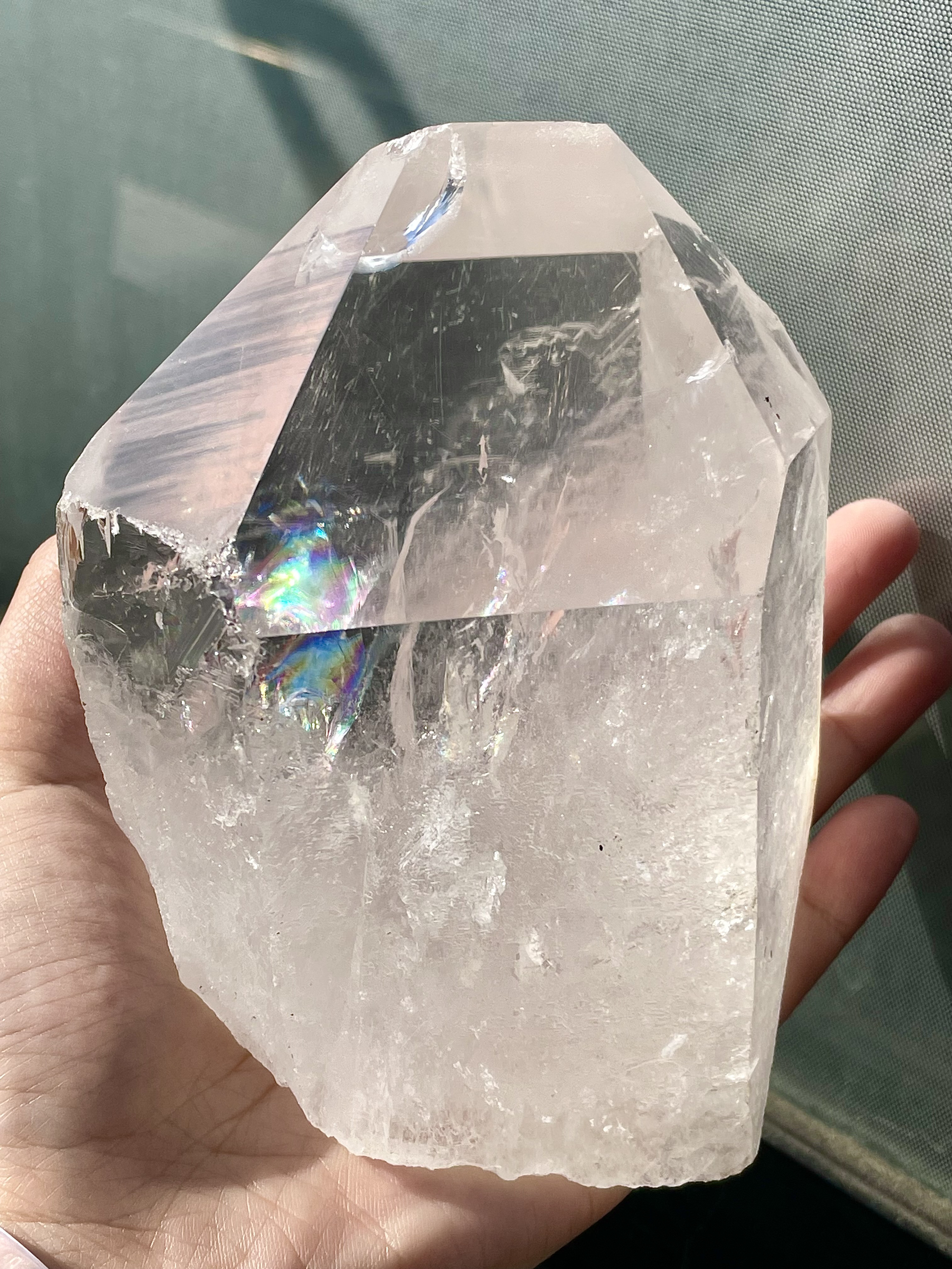 veil ○Crystal 絵画原画+天然石