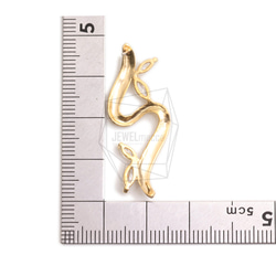 ERG-2302-MG [2 pieces] S shape Earring, S shape Post Earring 第5張的照片