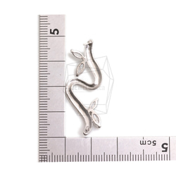 ERG-2302-MR [2 pieces] S shape Earring, S shape Post Earring 第5張的照片