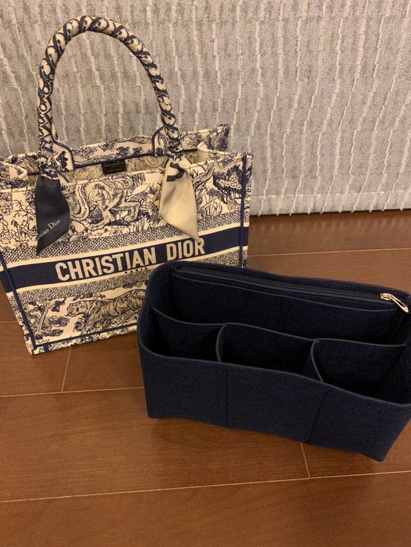 DIOR ディオール ブックトート用 ミディアムサイズ booktote☆バッグ