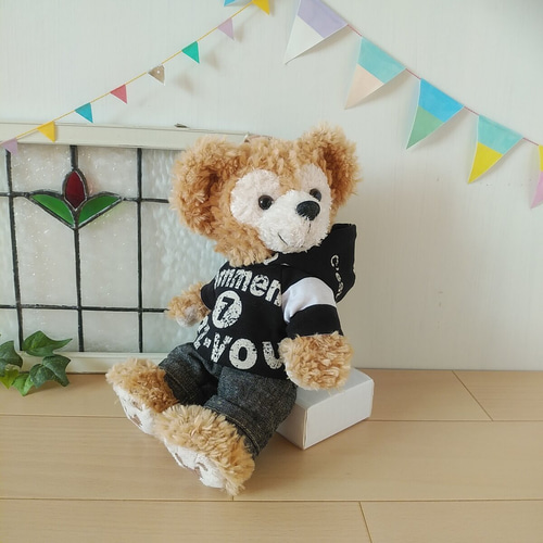 ダッフィー5点　ブランケット　ルームウェア　ポーチ　コスチューム　カーディガン 🐻 新グッズ情報です ダッフィー&フレンズ20周年記念グッズ