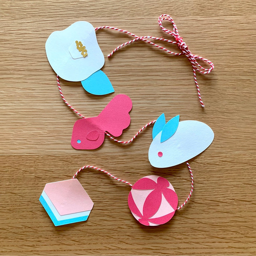 ひな祭り】つるし雛風の紙飾りセット 雑貨・その他 party-crafts ひな祭り】つるし雛風の紙飾りセット 雑貨・その他 party-crafts