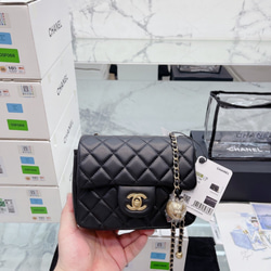 【バイカラーが可愛い！特別】CHANEL★ショルダーバック 希少】フレッシュ感と夢溢れる☆CHANEL☆ショルダーバッグ