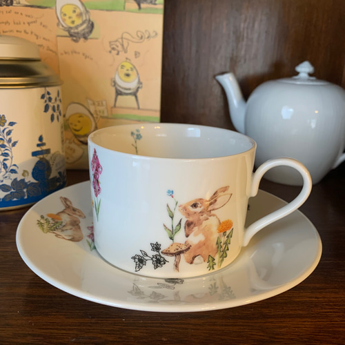 うさぎ カップ&ソーサー カップ B イースター ティーカップ お洒落泥棒  