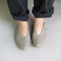 【春天新色！ ]溫柔馬尾色真皮高跟鞋❄︎日本製❄︎ 第5張的照片
