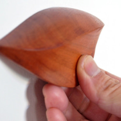 【一点もの】木製家具つまみ・引手　Leaf 18 5枚目の画像