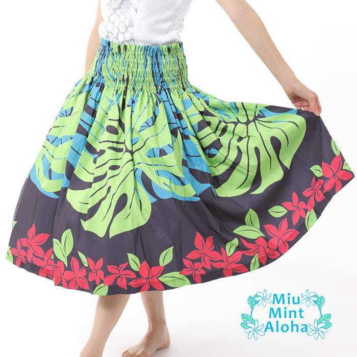 パウスカート　フラダンス　太って見えないパウスカート　受注生産および即納 p00856
