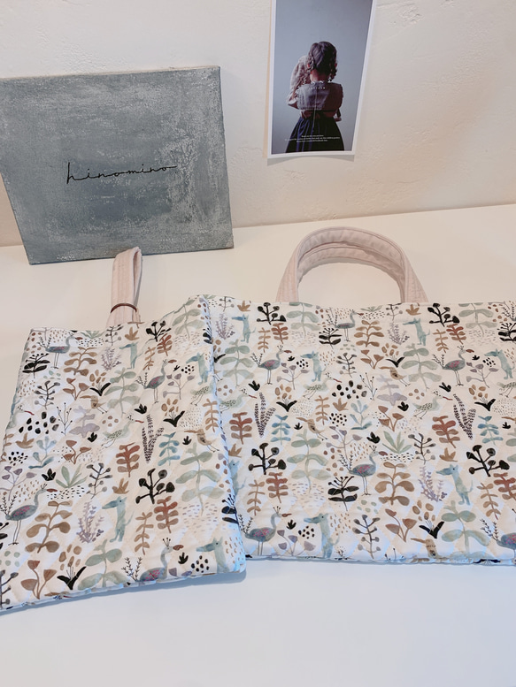 デコレクションズ キルティング レッスンバッグ&シューズケース