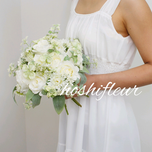 造花ブーケ　結婚式　前撮り　ブーケトニア　ヘア用パーツ image.php?id=2147729865&p=