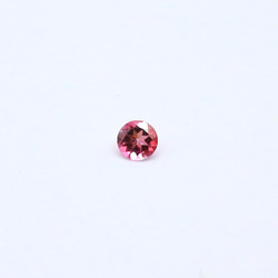 天然石 ルース 裸石 素材 ピンクトパーズ（処理石） 0.28ct 約4mm collection-gems29 1枚目の画像