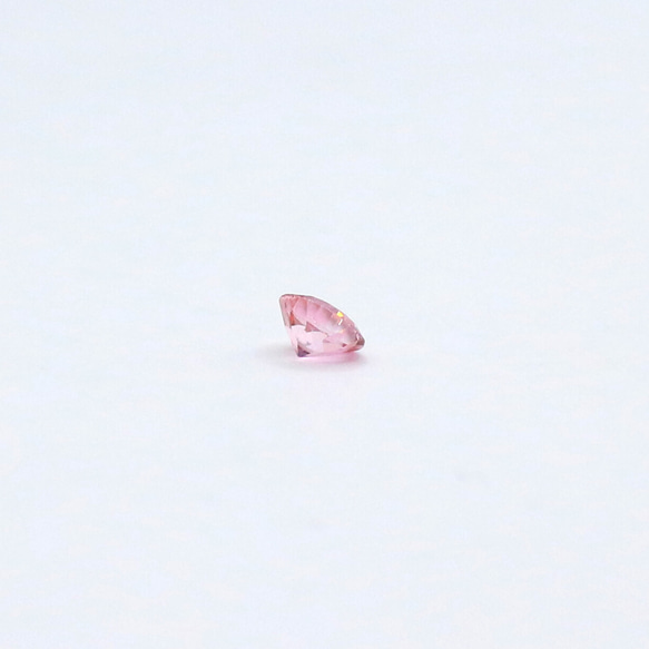 天然石 ルース 裸石 素材 ピンクトパーズ（処理石） 0.28ct 約4mm collection-gems29 2枚目の画像