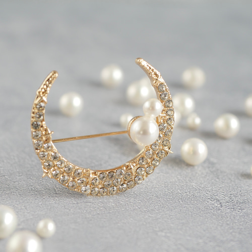 Amazon ファッション 【希少】BOUCHER ブーシェ ブローチ フェイク