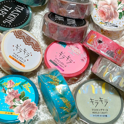 ☆マスキングテープ☆ ミモザ、すずらん、うさぎ、ねこ、レース