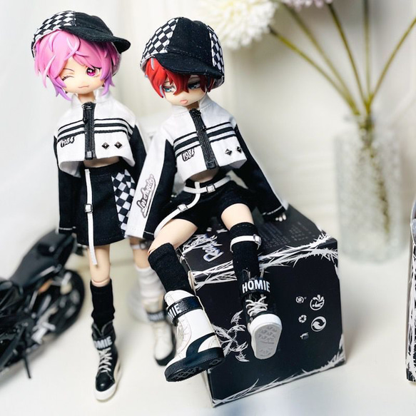 ブライス バイク服5点セット ob22 24ドール服 ブライスドール