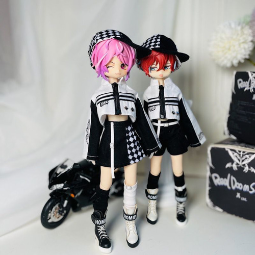 ブライス バイク服5点セット ob22 24ドール服 ブライスドール