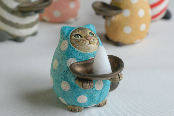 専用　作家さま　ilo 猫型陶器 花瓶　チャ猫 専用 作家さま ilo 猫型陶器 花瓶 チャ猫 専用 作家さま ilo 猫型