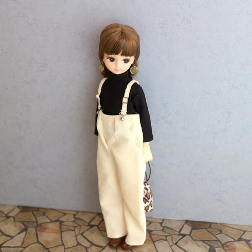 ドール服 ハイウエストサロペット その他人形 COCOLO 通販 15375540