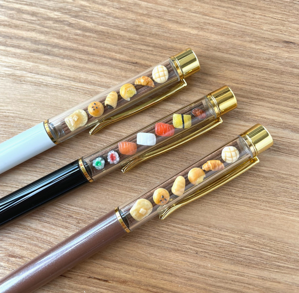 【小さなお寿司で大きなサプライズを】7種のミニチュアお寿司ボールペン　ミニチュアフード 14枚目の画像